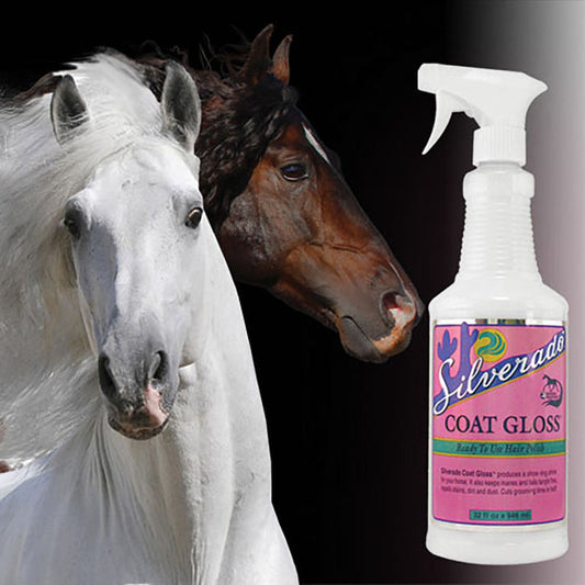 Horse Sheen Coat Gloss for Coat, Mane & Tail by Silverado