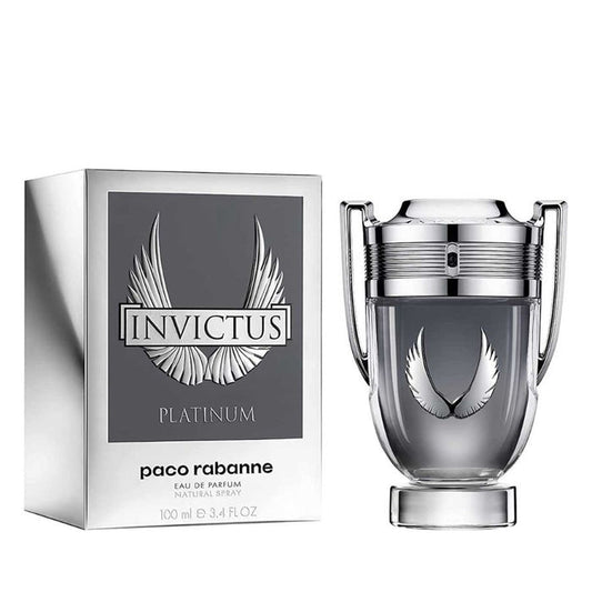 Invictus Platinm by Paco Rabanne For Men 3.4 oz EDP Spray
