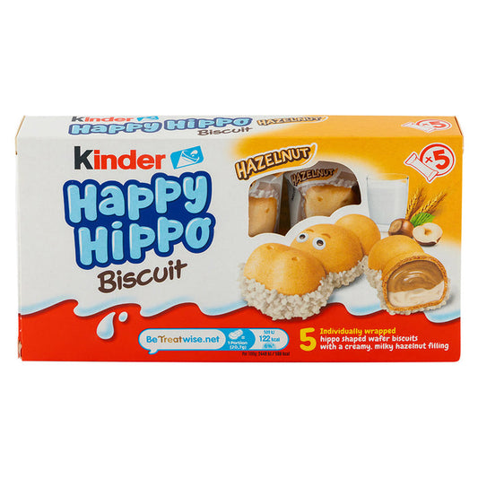 Kinder Happy Hippo Hazelnut 5 x 20.7g Pack