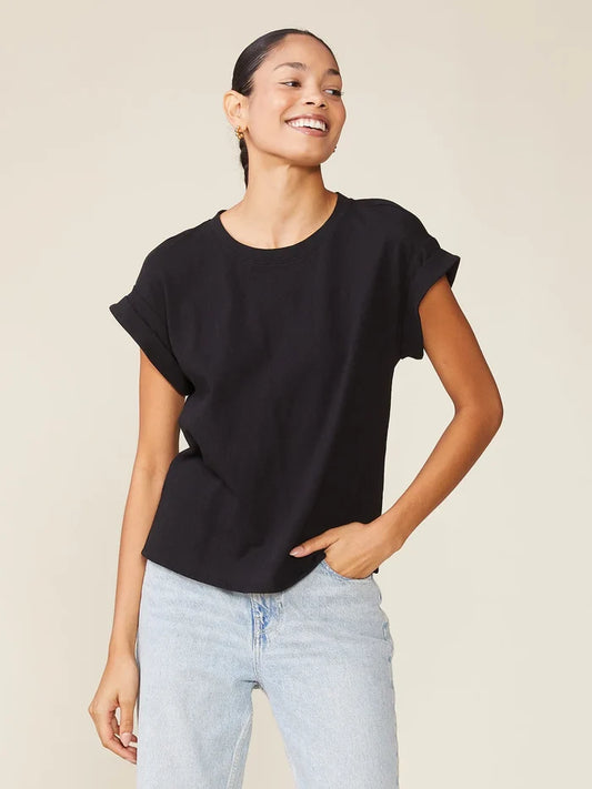 Linen Like SS Tee