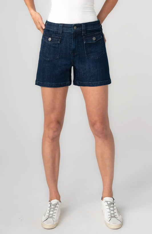 Liverpool - Vintage Shorts with Flap Front Pockets