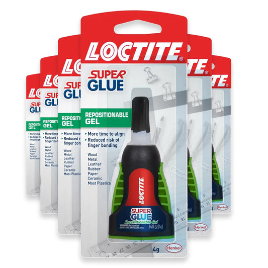 Loctite Super Glue Easy Open, 4 g - 6 Pack