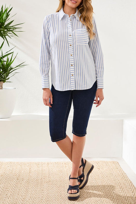 LS Button Front Shirt
