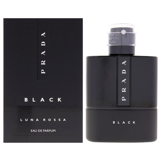 Luna Rossa Black by Prada for Men - 3.3 oz EDP Spray (Refillable)