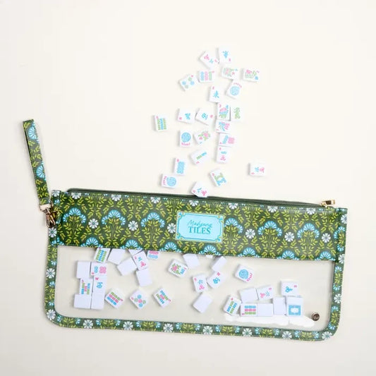 Mahjong Tile Keeper Pouch - Everbloom