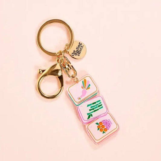 Mahjong Tiles Keychain