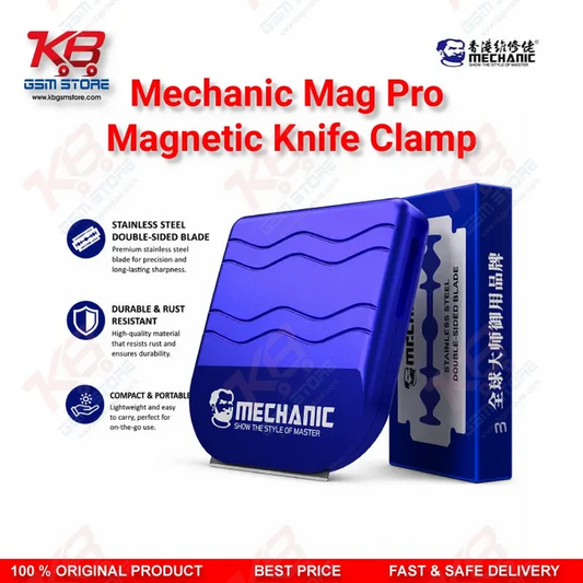 Mechanic Mag Pro Magnetic Knife Clamp – All-Metal Blade Holder for Screen Separation & Glue Removal