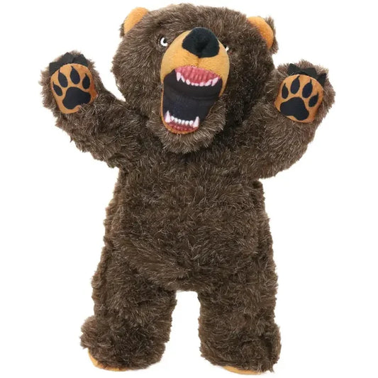 Mighty Angry Animals Bear - Squeaky Dog Toy