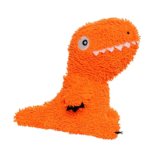 Mighty Microfiber Ball T-Rex - Squeaky Dog Toy