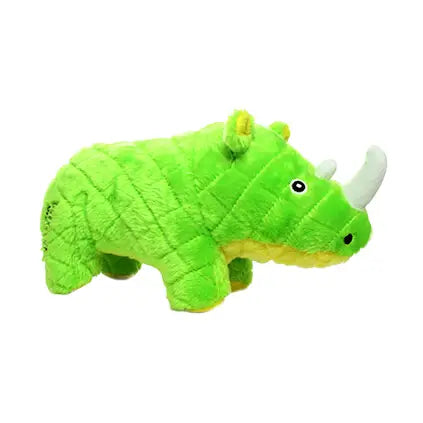 Mighty Safari Rhinoceros - Squeaky Dog Toy