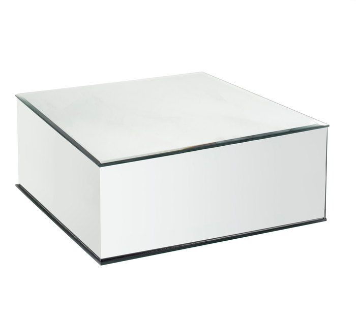 MIRROR PLATFORM STAND - 12" × 12" × 4"