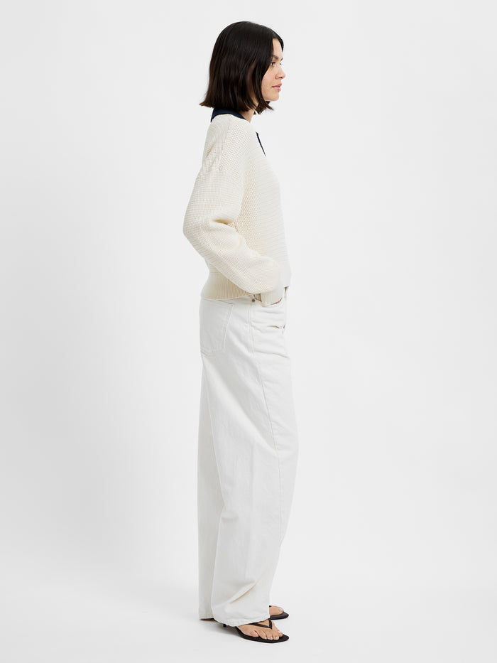 Mozart Contrast Texture Knit