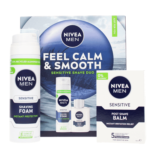 Nivea Skin Care Nivea Men Calm & Smooth Sensitive Shave Duo 2pc Gift Set