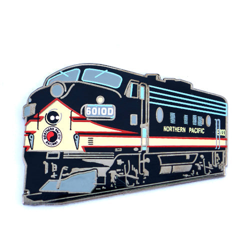 Northern Pacific F7 Locomotive Pin