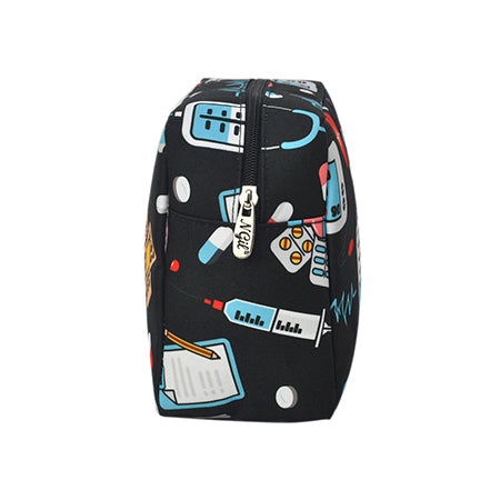 nurse cosmetic pouch, RN nurse makeup bag, doctor travel pouch, pediatrician toiletry bag, NGIL nurse gift, canvas nurse bag, cosmetic pouch for nurses, medical travel bag, nurse essentials bag, nurse zip pouch, nurse organizer pouch, toiletry bag for doctors, RN nurse accessory bag, hospital worker pouch, healthcare travel bag, nurse overnight pouch, nurse appreciation gift, medical gift pouch, compact nurse bag, travel pouch for healthcare workers