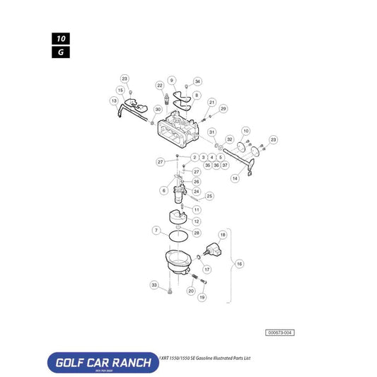 O-RING CARBURETOR DIA. 9 SKU: 103342701 - CLUB CAR CA/XRT REPAIR PART