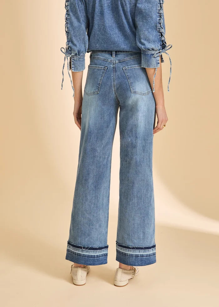 Olivia Cuffed Wide Leg