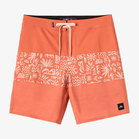 O'Neill Hyperfreak Heat Block 19" Boardshorts - Autumn Leaf Mens Boardshorts