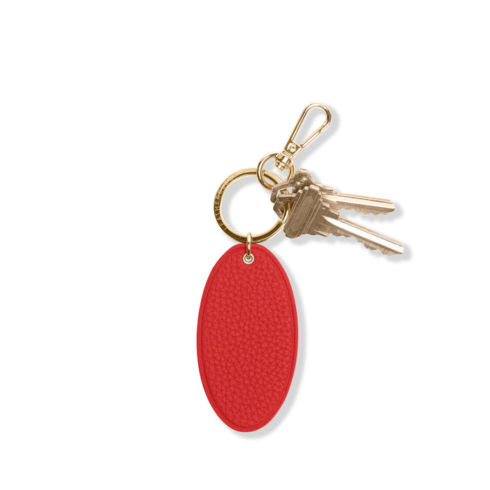 Oval Keychain Buoy Red