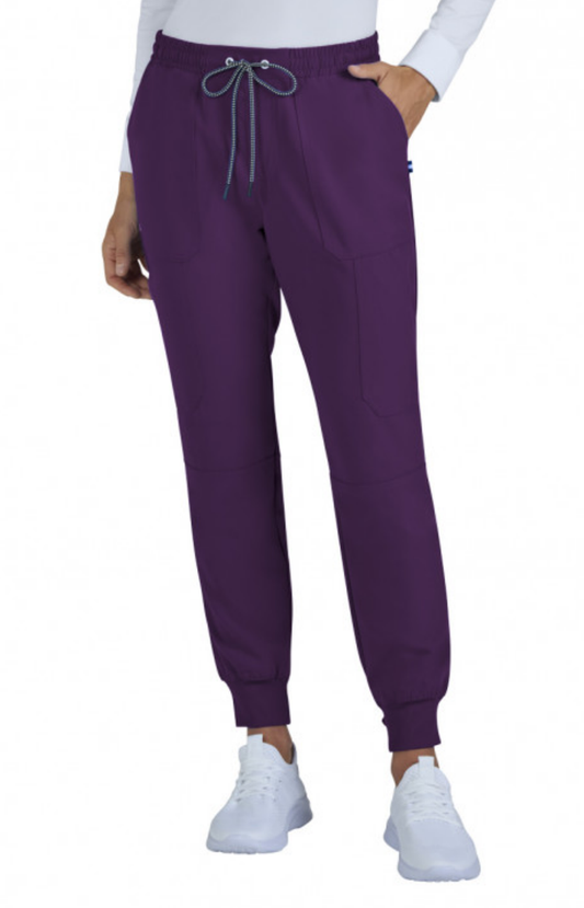 Pantalón Mujer Koi Next Gen Mod. Good Vibe Eggplant