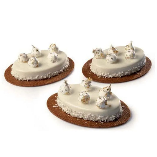 Pavoni Progetto MONO - Ovali/Oval Silicone Mold with Cutter - 12 Forms