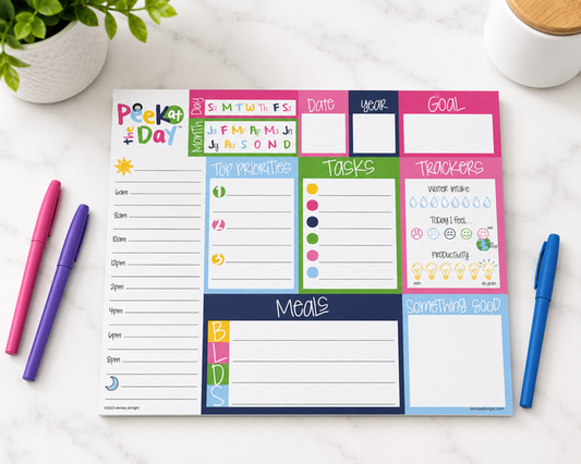Peek at the Day Planning Pad