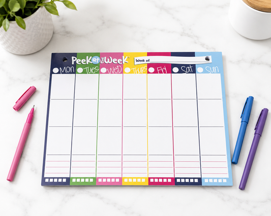 Peek at the Week Planning Pad