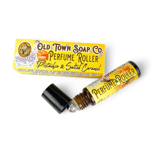 Pistachio & Salted Caramel Perfume Roller - Old Town Soap Co.