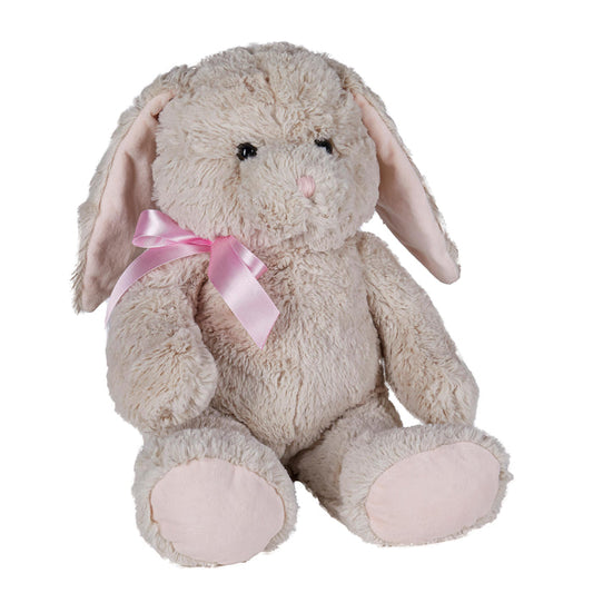Plush Bunny with Pink Bow