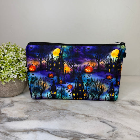 Pouch - Halloween Fall - Haunted House