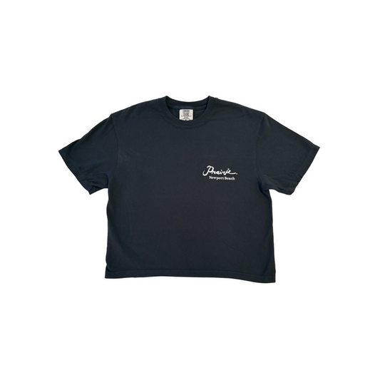 Prairie Shirt- Black Short Sleeve, Size XL