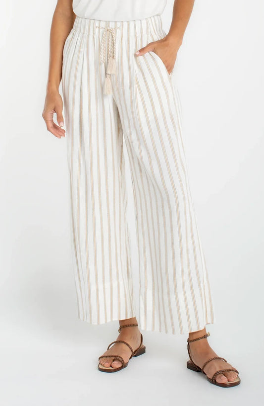 Pull-on Wide Leg Crop Trouser 26" Ins
