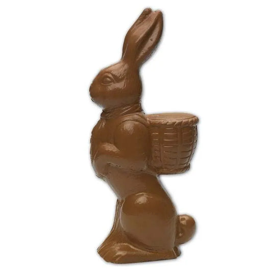 Rabbit W/Basket - 2 Piece Mold