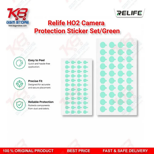RELIFE HO2 Camera Lens Protection Sticker Set (1000 Pcs) – Green
