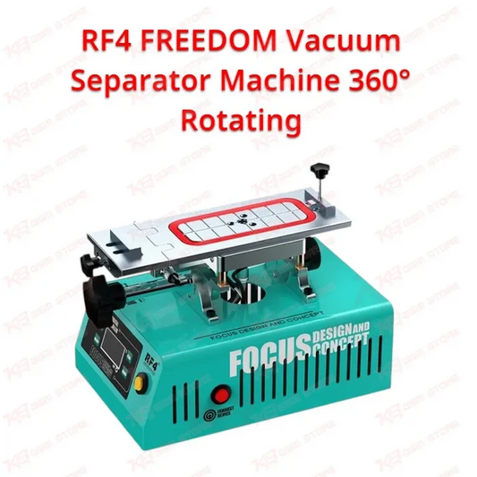 RF4 FREEDOM Vacuum Separator Machine 360° Rotating