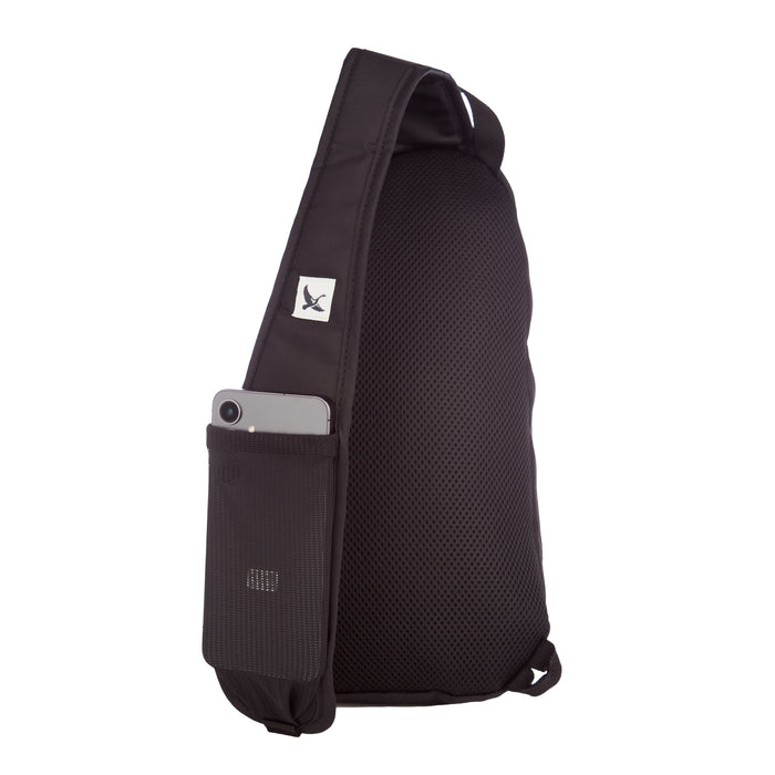 RFID-Blocking Travel Sling-Black-2