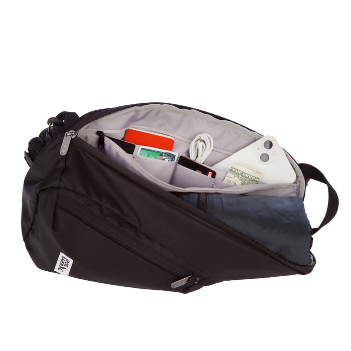 RFID-Blocking Travel Sling-Black-8