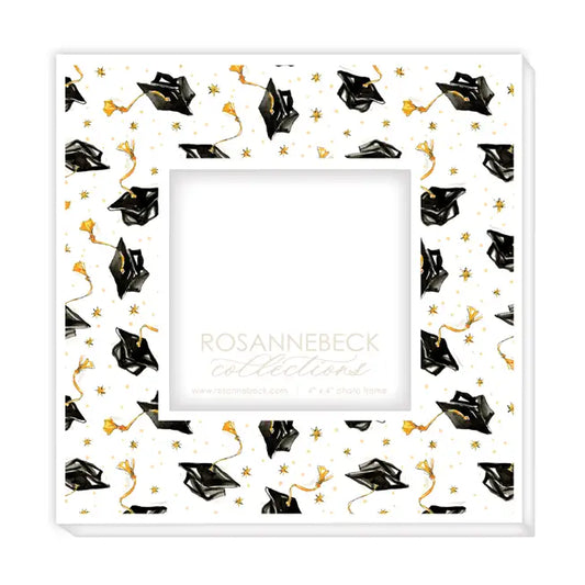 RosanneBeck Graduation Caps and Stars Photo Frame