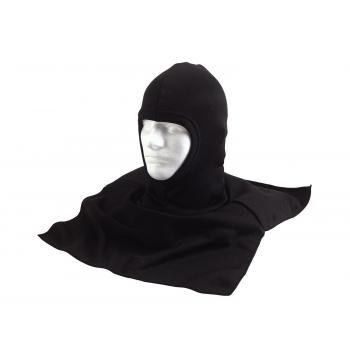 Rothco Black Polyester Balaclava with Dickie