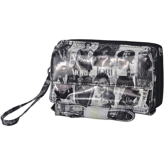!SALE! Noir Magazine Moment NGIL Canvas All in One Wallet
