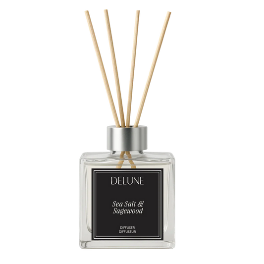 Sea Salt & Sagewood - Diffuser - Delune