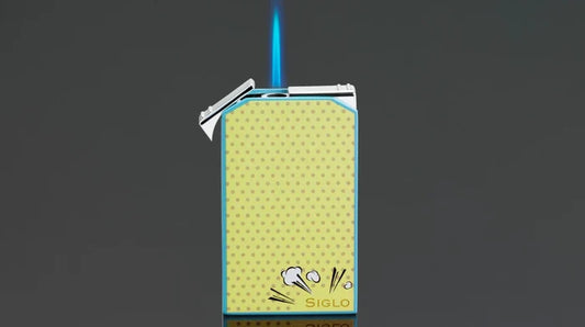Siglo Year of the Dog Twin Single Torch and Soft Flame Lighter - 10011955D