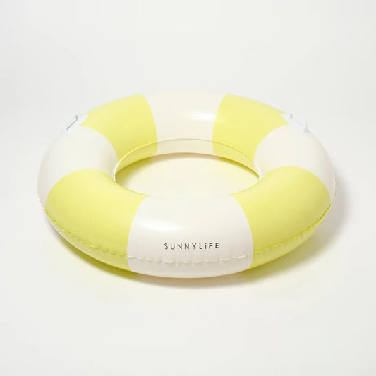 Slim Tube Pool Ring: Citrus Stripe