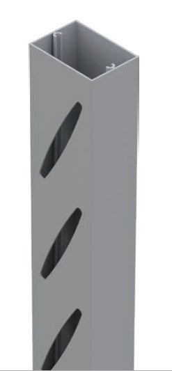 Slotted mid-rail 60mm x 42mm NIL SPACING 5800MM LONG - Image 1