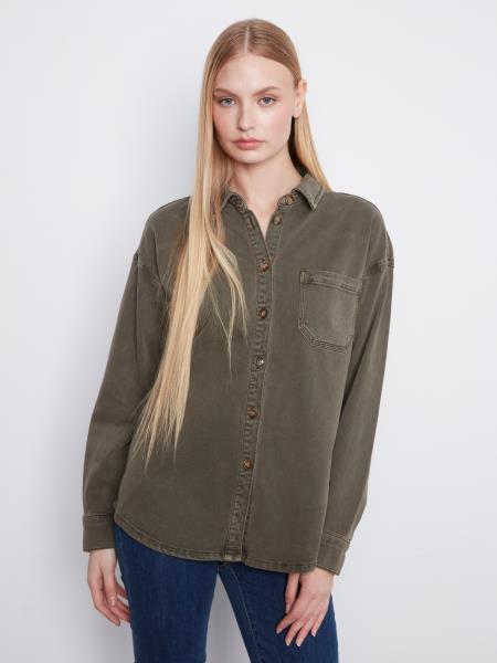 Smooth Twill L/S Overshirt