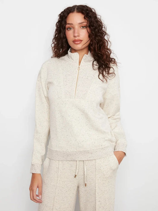 Soft Scuba L/S Half Zip Sweatshirt