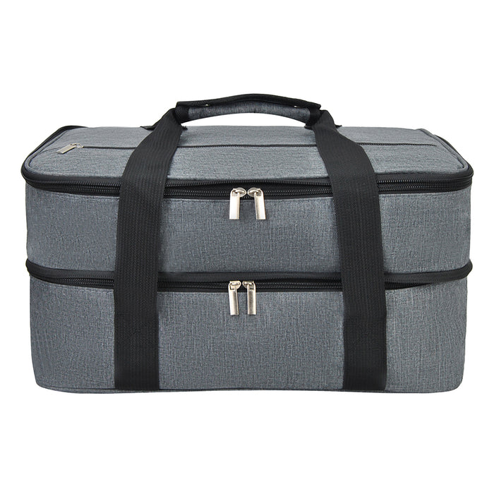 Solid Gray NGIL Casserole Bag