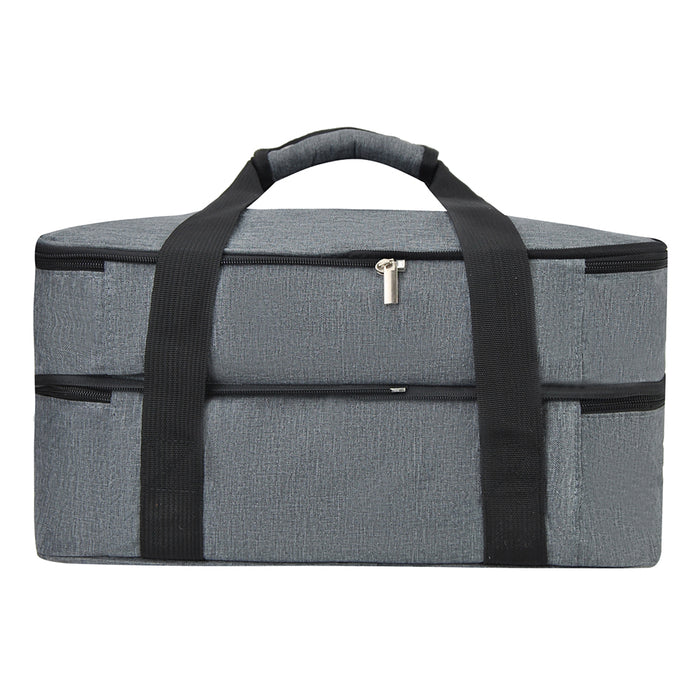 Solid Gray NGIL Casserole Bag
