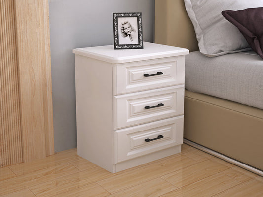 Solid wood bedside cabinet