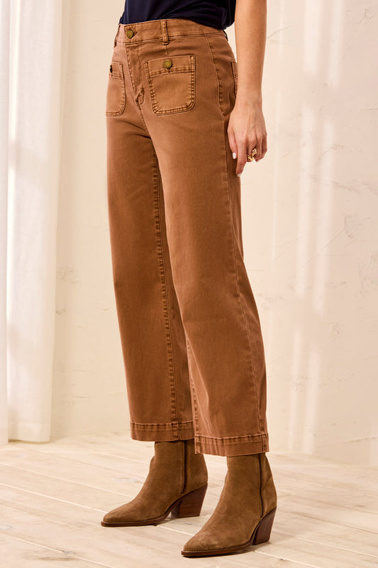 Sophia Curvy Super Straight Ankle Denim